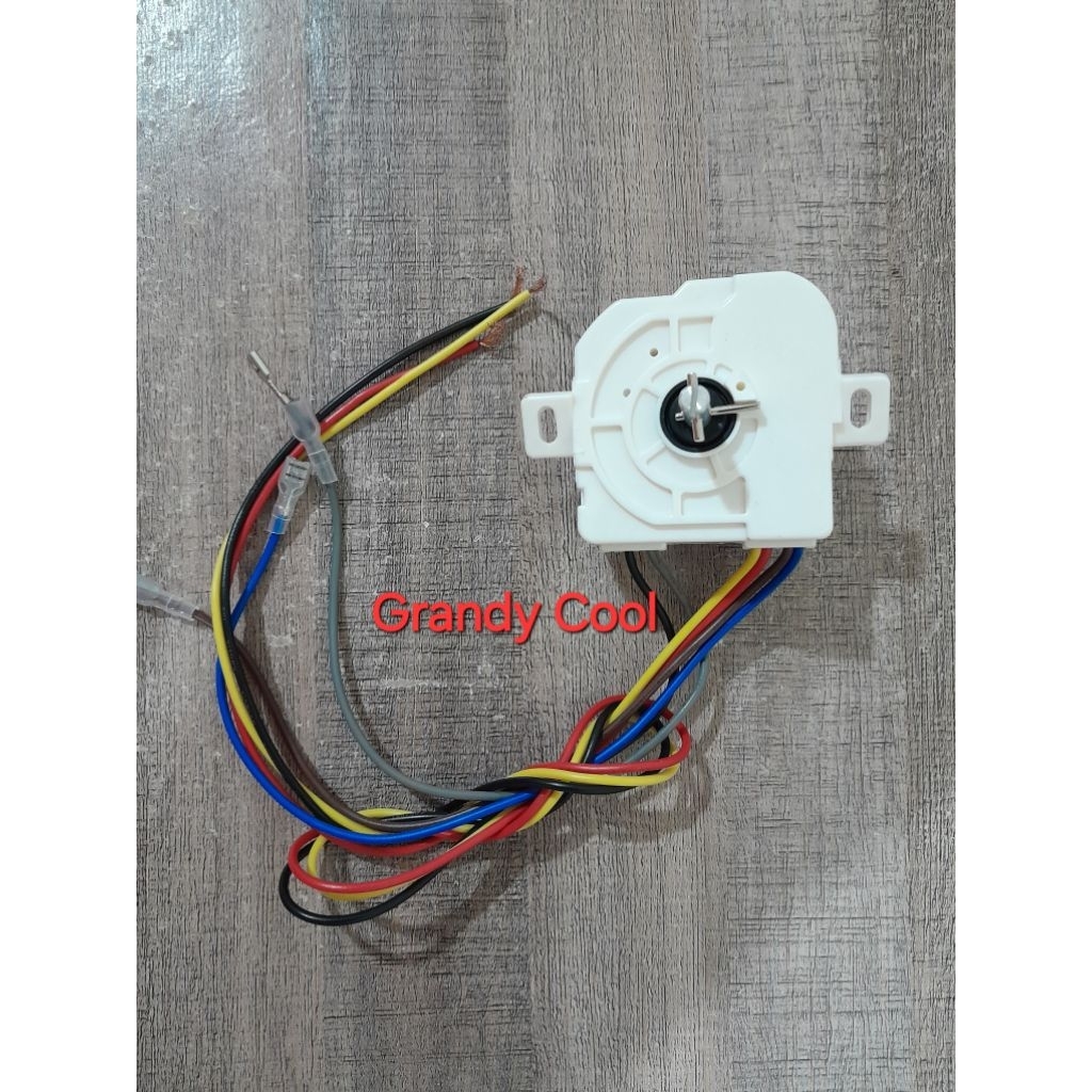 Timer Mesin Cuci 6 Kabel Kuping Miring