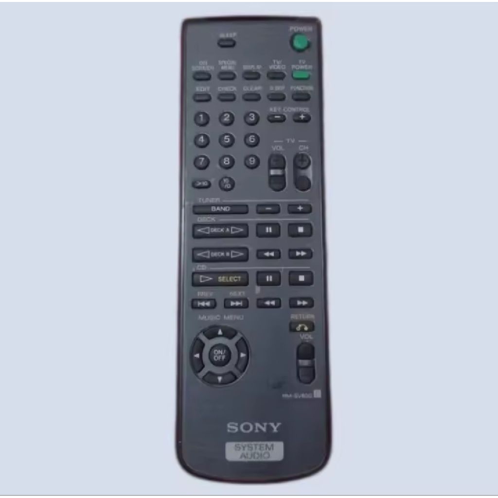Remote Control AUDIO SYSTEM SONY RM-SV800 Original