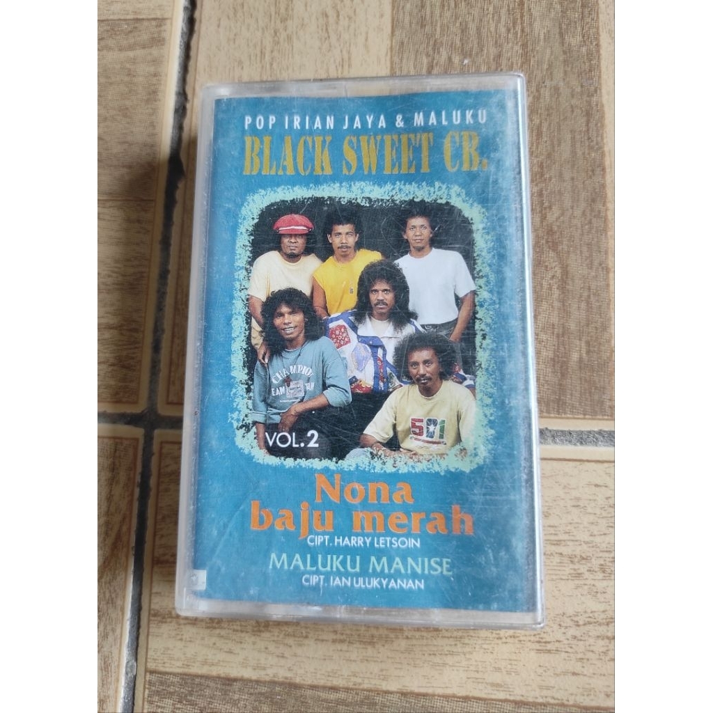 kaset pita pop irian jaya & maluku BLACK SWEET CR