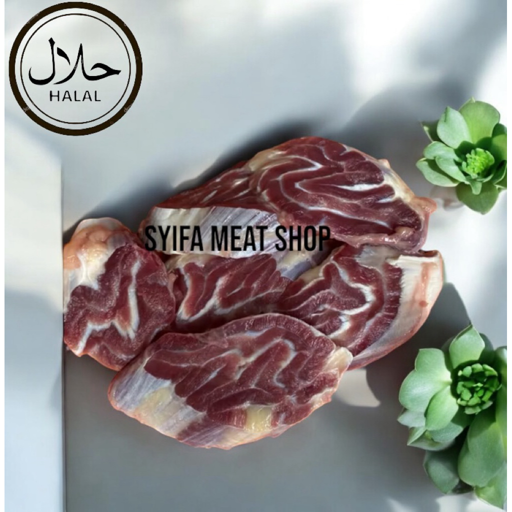 

Daging sengkel kembang potong 500g-1kg 100%halal