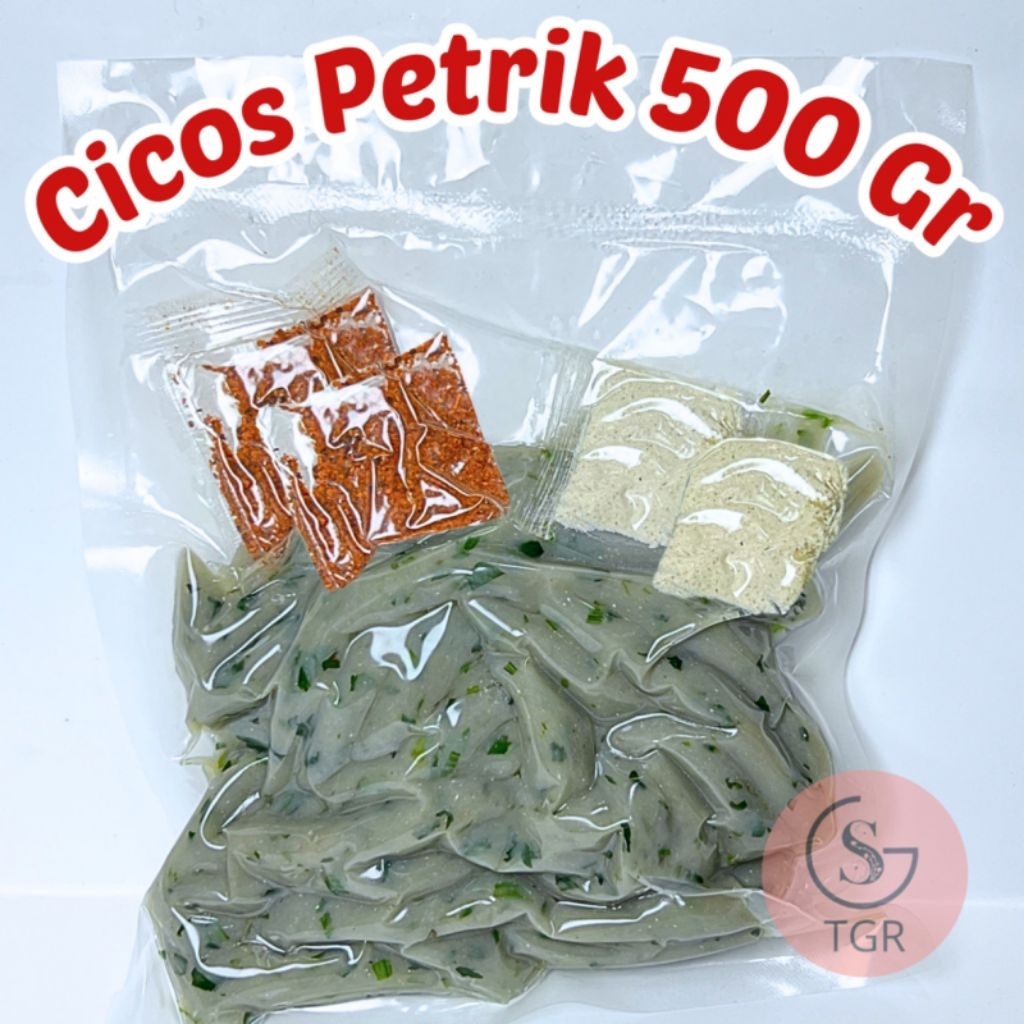 

500gr Cicos Patrik Jajanan Jadoel Jajanan Sd Kemasan Besar Cemilan Goreng Makanan Food Snack Pedas Sambal Asin