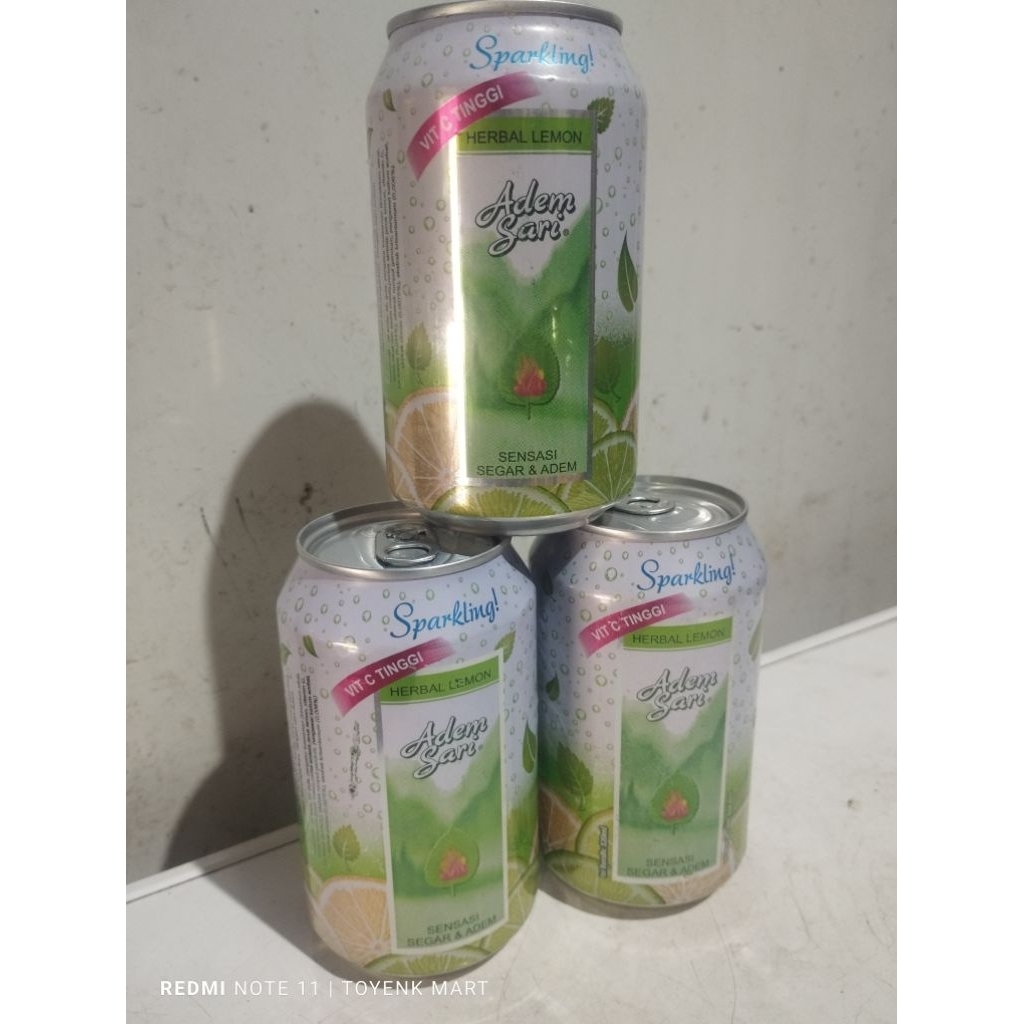 

ADEM SARI SPARKLING KALENG / herbal lemon
