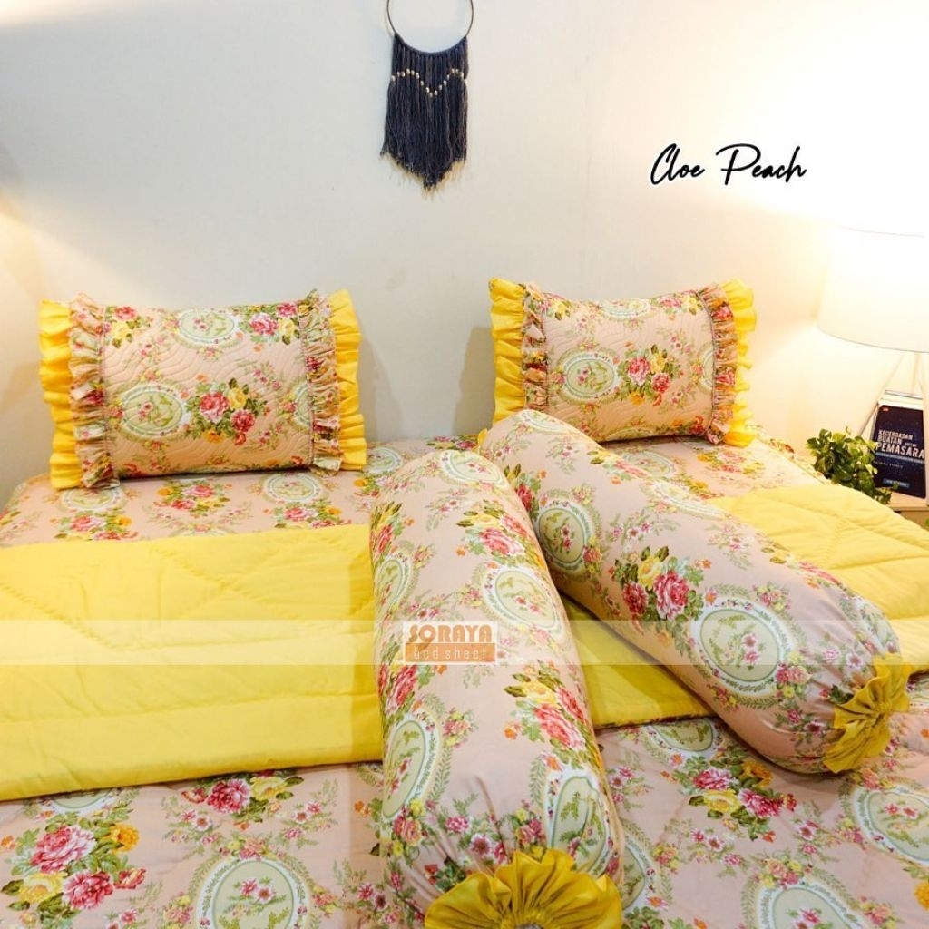 Ready stock Sprei rumbai 180x200 tinggi 30/Sprei rumbai susun