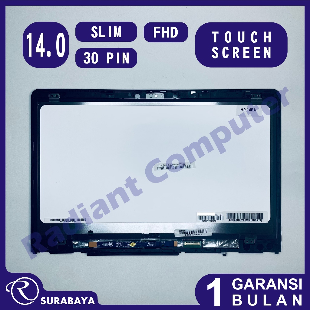 LCD LED Touchscreen HP Pavilion X360 14-BA 14M-BA FHD