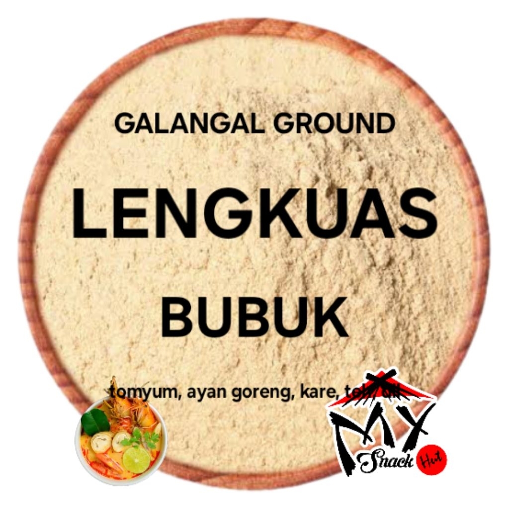 

LENGKUAS BUBUK 25GR LAOS GROUND POWDER THAI GINGER KULANJAN ARATTA KHA ROMDENG GALANGAL JAMU HERBAL