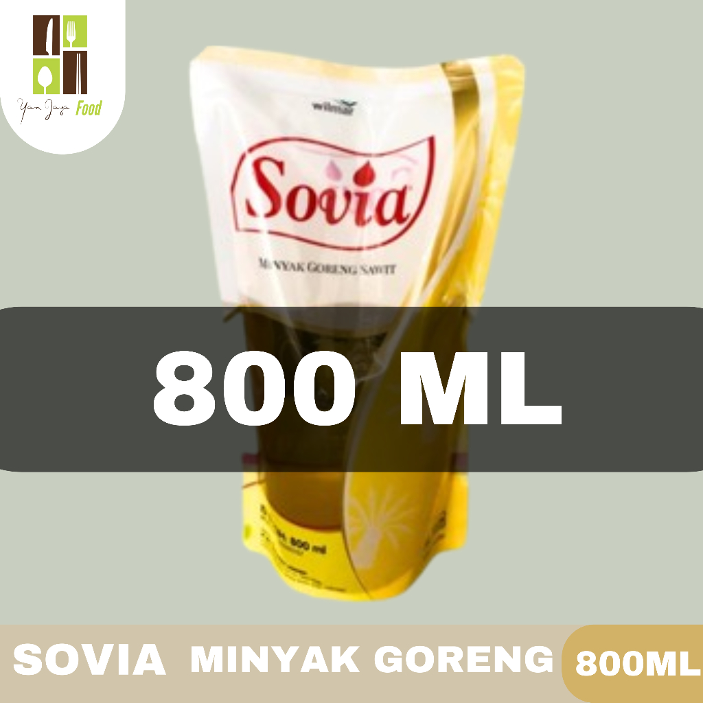 

Sovia Minyak Goreng Sawit / Kemasan Pouch / Minyak Sawit / Minyak Goreng / Refill 800ml