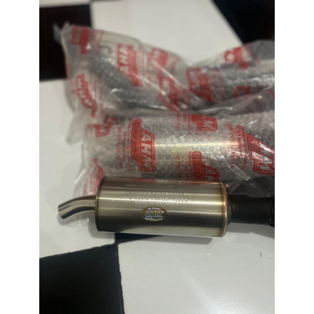 Knalpot AHM stainless F1zr