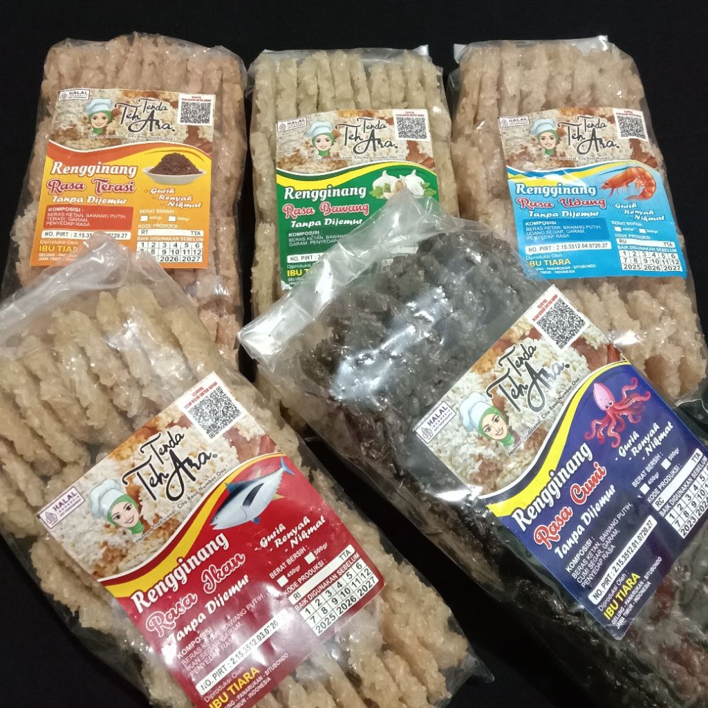 

RENGGINANG ASLI SITUBONDO | 40 BUAH/PLASTIK | 5 VARIAN | TANPA DIJEMUR DAHULU