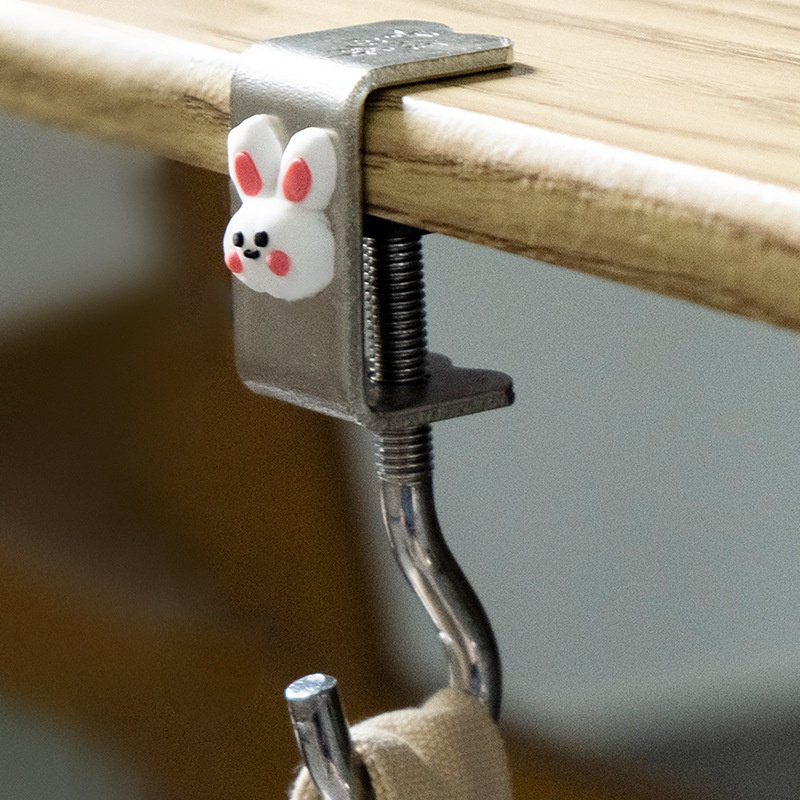 Holder Hook Hooks Kait Meja Gantungan Topi Tas Headset Earphone Serbaguna