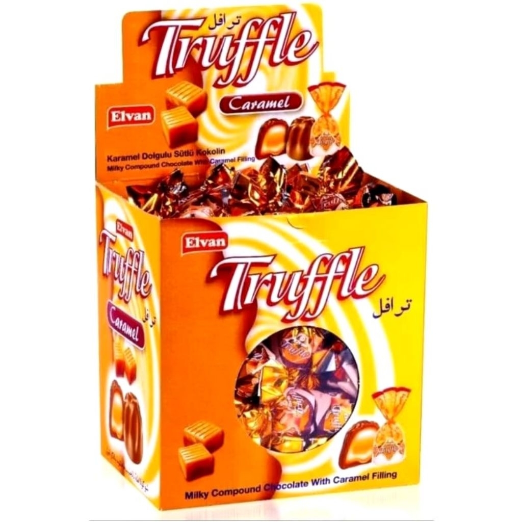 

COKLAT TRUFEL BOX 1,8KG - COKLAT TURKI - RASA CARAMEL
