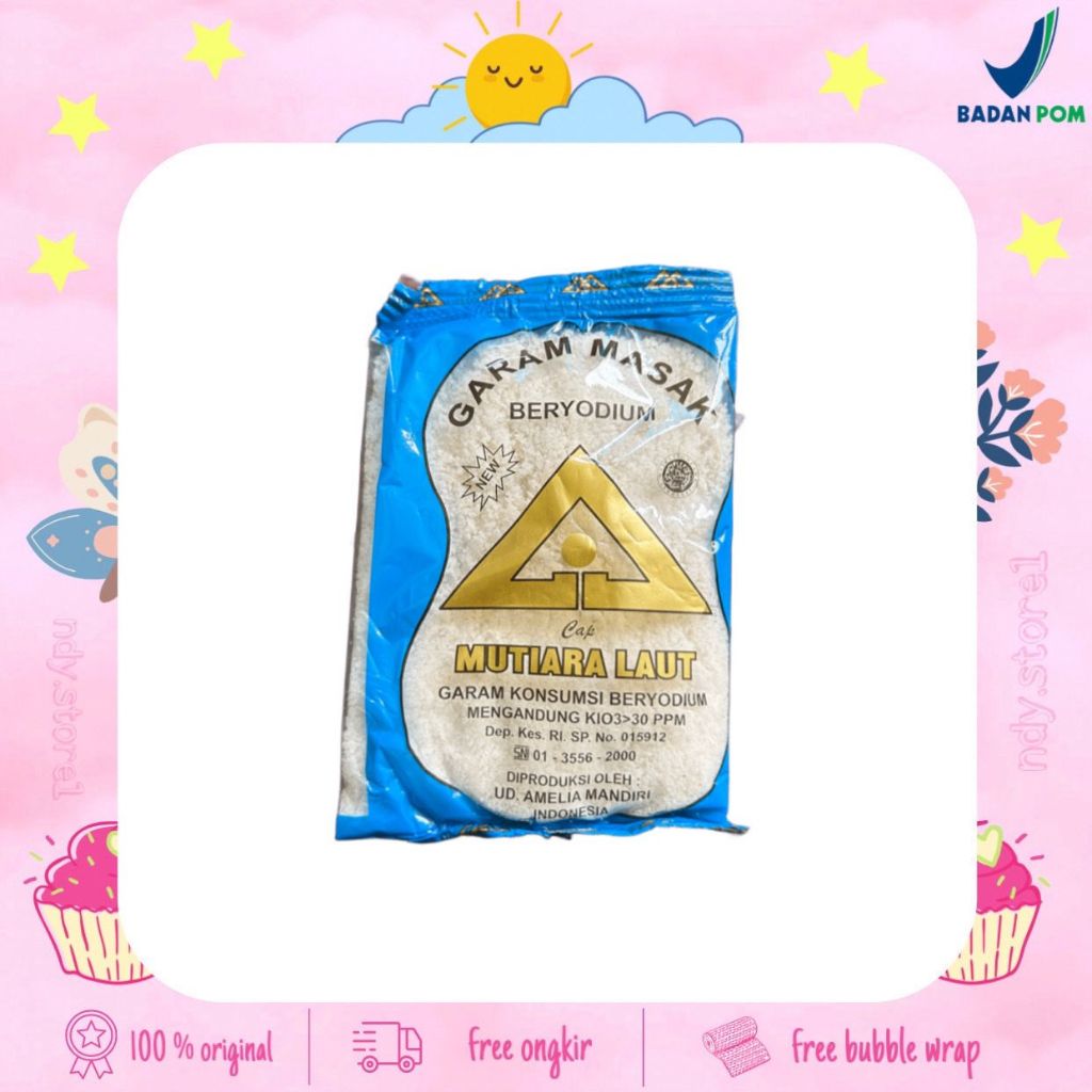 

Garam Masak Halus Beryodium 1 bungkus 100 gram
