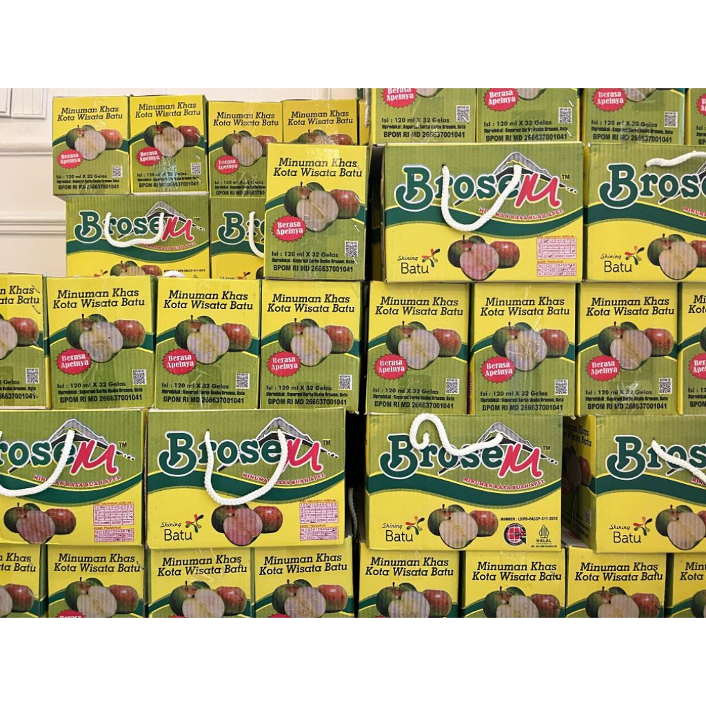 

Forcysn Minuman Sari Apel Brosem Oleh Oleh Khas Batu Malang Isi 32