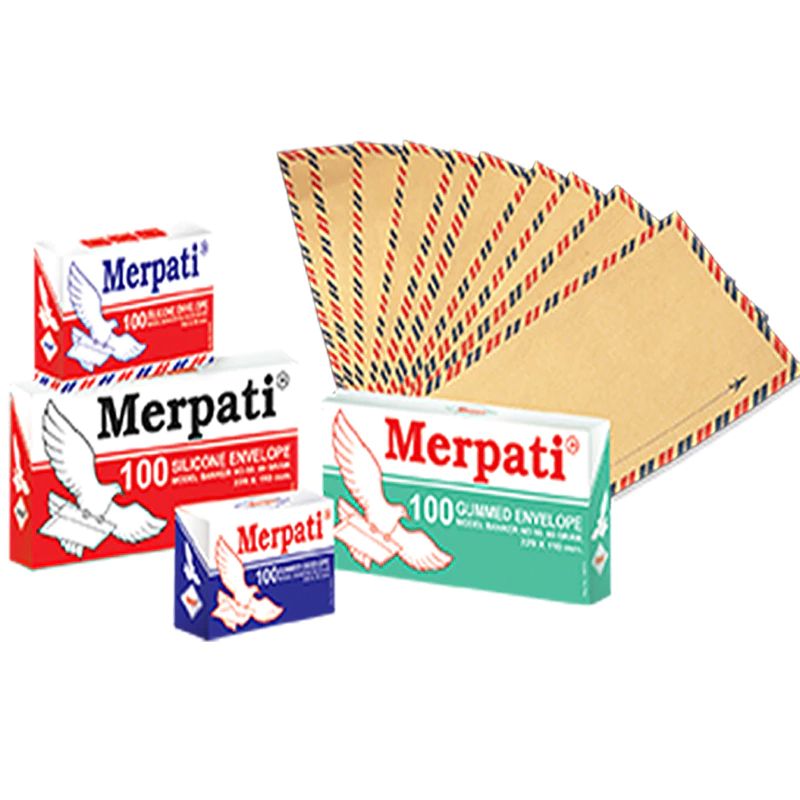 

KIKY Amplop Coklat No. 312 125gr Lem - 10 Lembar