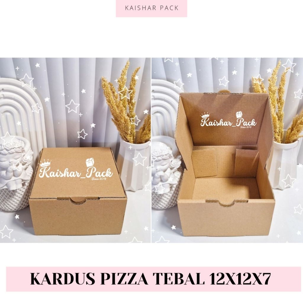 

KAISHAR - KARDUS PACKING PIZZA 12x12x7 / PIECES
