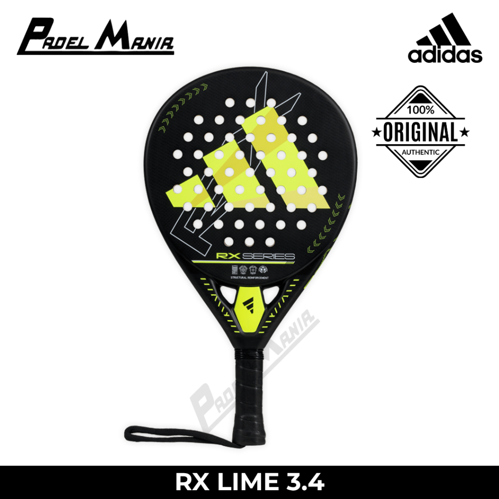 Adidas RX Series Lime 3.4 Padel Racket | Raket Padel Adidas
