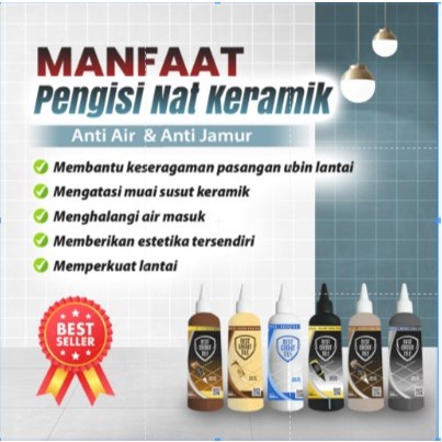 TILE REFORM TILE GROUT PENGISI NAT KERAMIK ANTI JAMUR `BEST GROUT TILE ORIGINAL - NAT KERAMIK