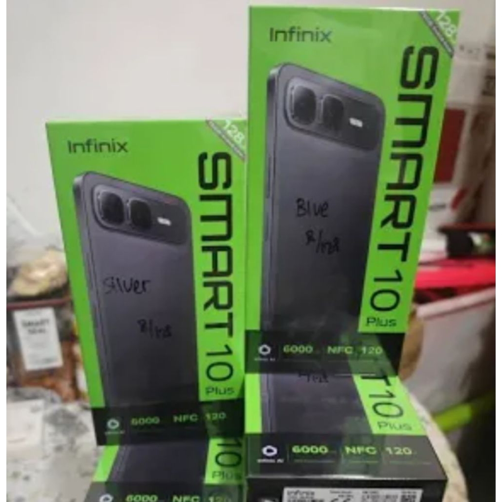 Infinix Smart 10 Plus + - 10+ 8/128 BNIB Garansi Resmi Indonesia