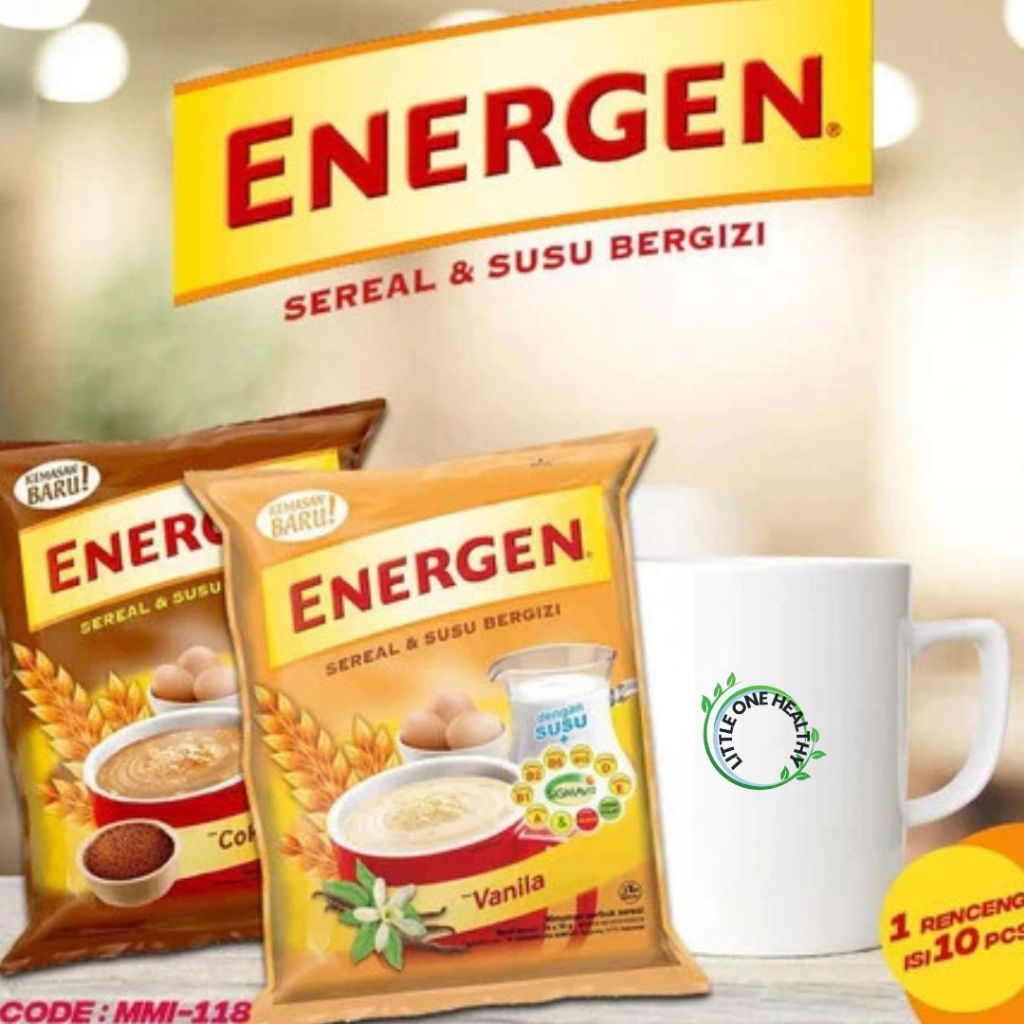 

Energen / rasa cokelat / 10 sachet / energen susu sereal