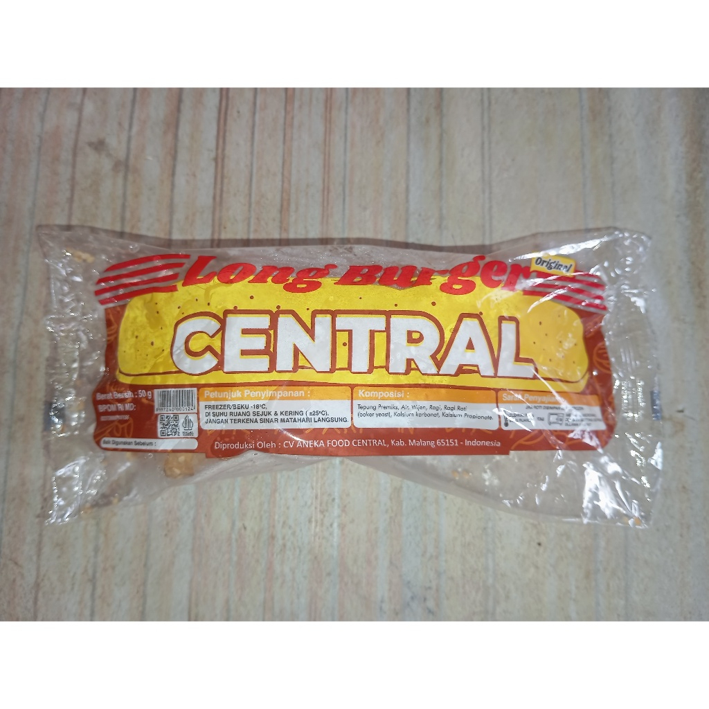

ROTI HOTDOG / LONG BURGER PREMIUM CENTRAL