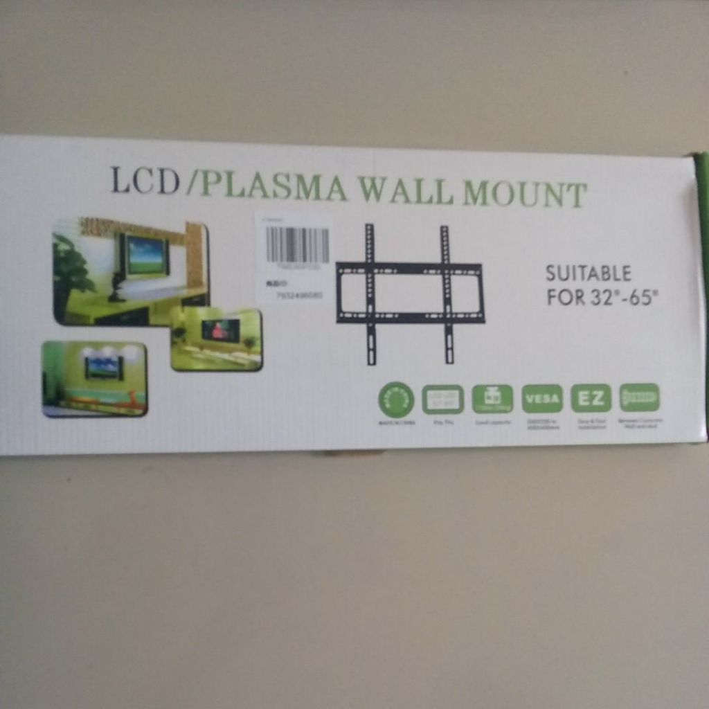 Braket Dinding/Wall braket besar Model Flat Lurus Tv 32 inch 65Inch