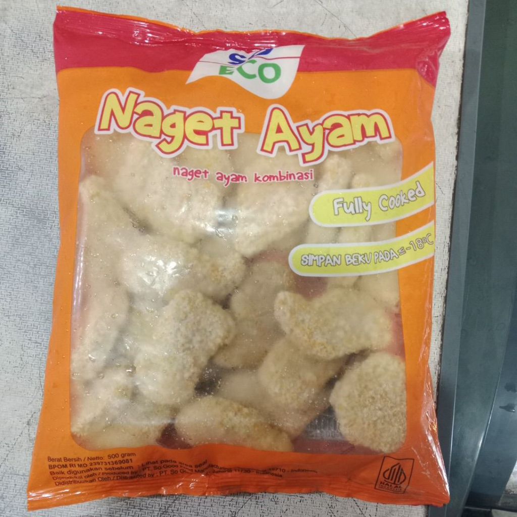 

so eco nugget ayam 500gr