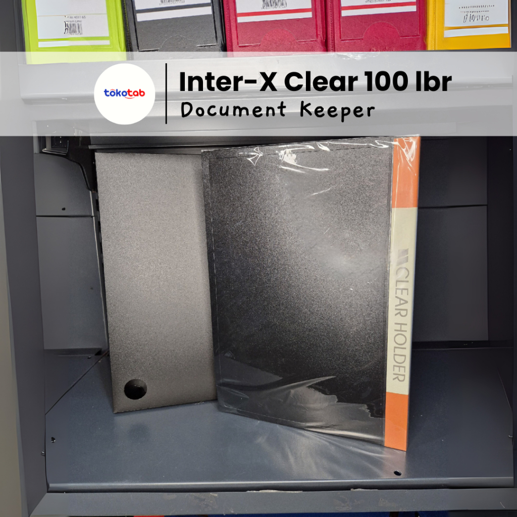

Tokotab - Document Keeper INTER-X Map File Clear Holder Folio isi 120 Lembar