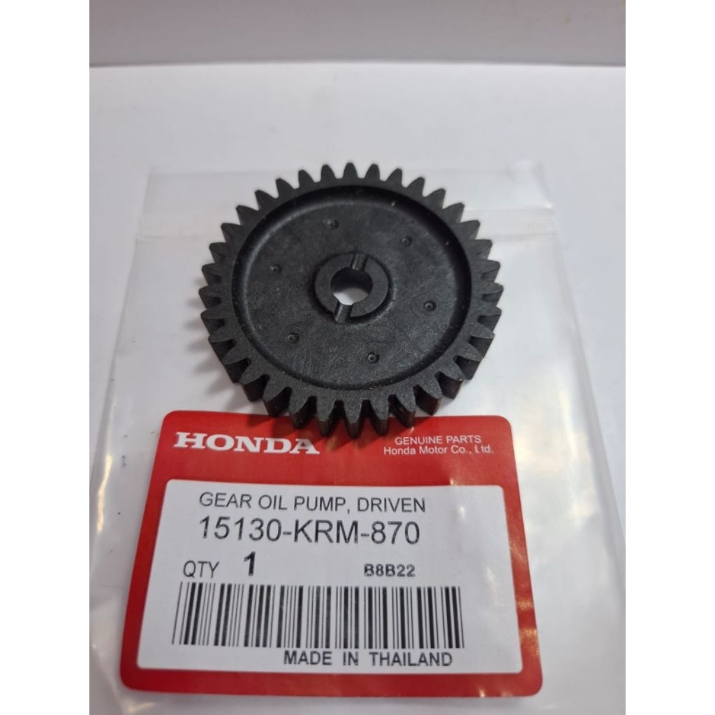 Gigi Pompa oli Mega Pro new gear oil pump Verza Mega pro monoshock KRM Thailand