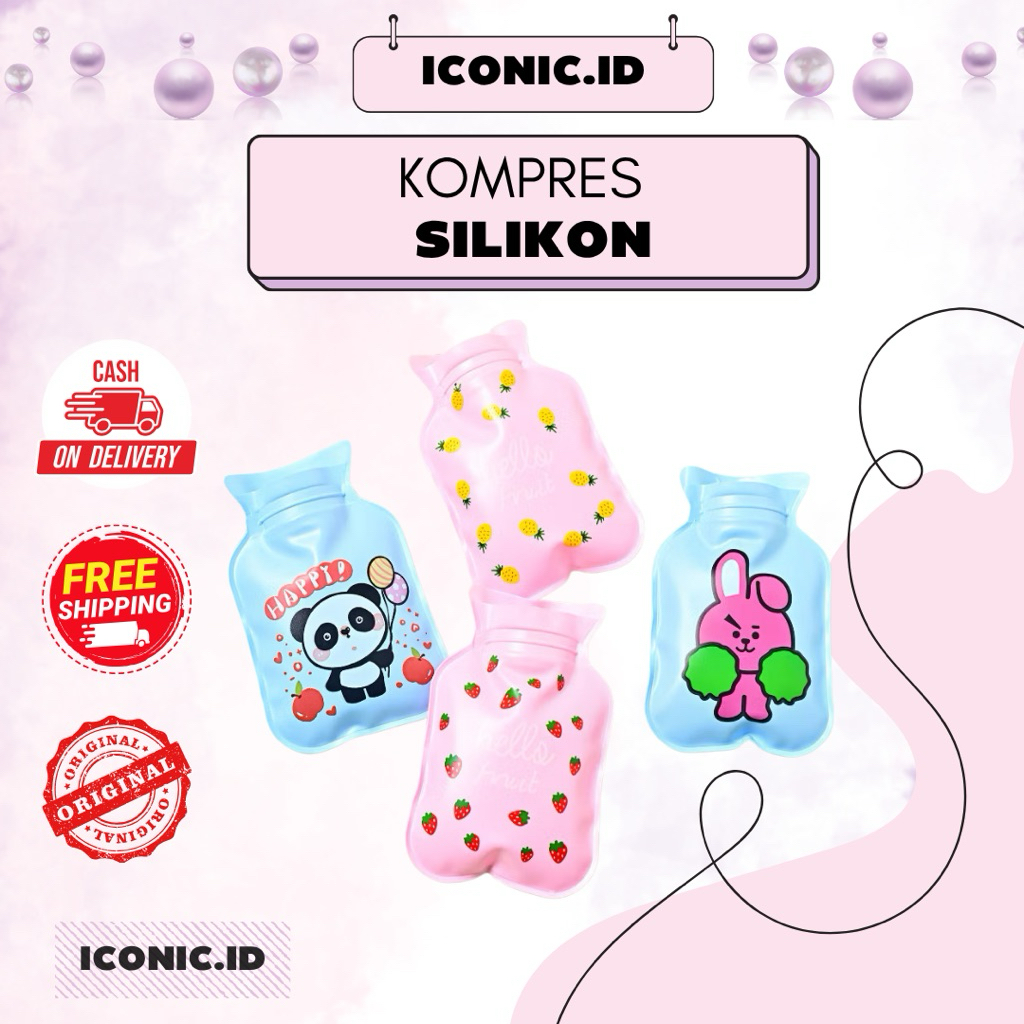 Iconic.id - Kompres Silikon / Kompres Perut Silikon / Kompres Perut
