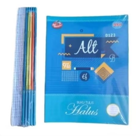 

BUKU TULIS HALUS KASAR SIDU 1 PACK 38 LEMBAR ISI 10 BUKU | BUKU TULIS SEKOLAH
