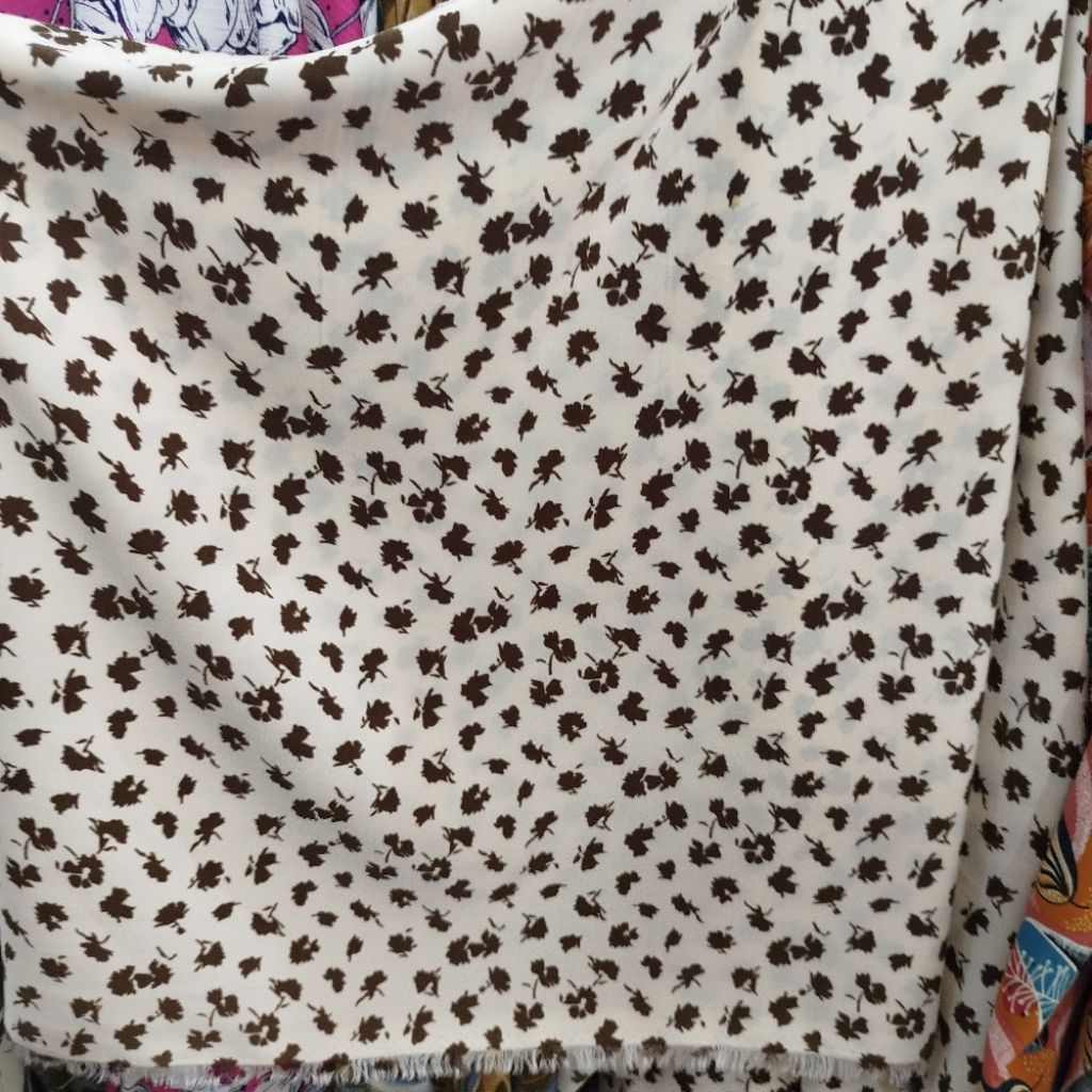 Bahan Wolfis Motif - Kain Wolfis Import - Bahan Wolfis - Kain Wolfis - Kain Meteran - Bahan Eceran -