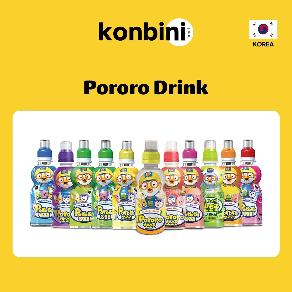 

KONBINI KOREA - Pororo Drink Paldo 235ml Minuman Manis ED dibawah 2 bulan