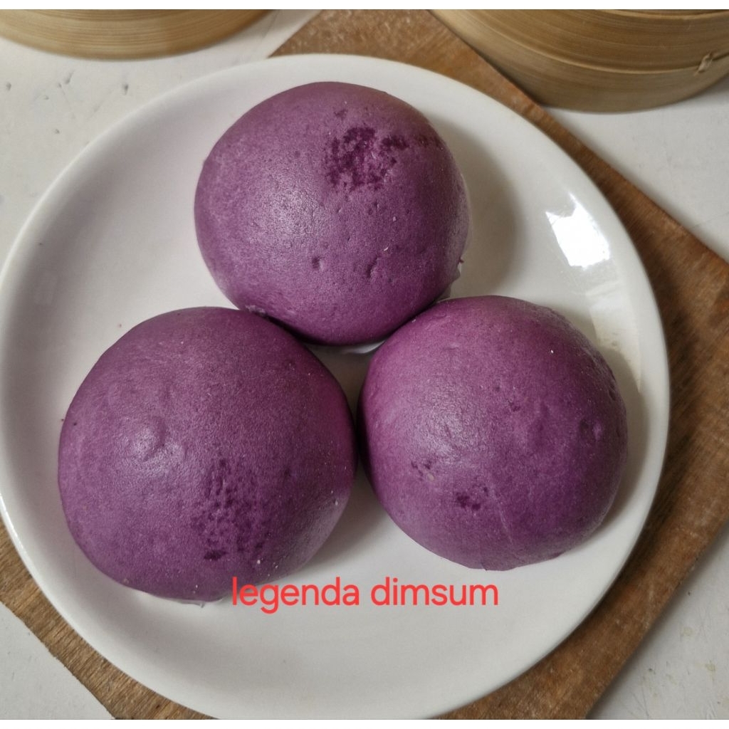 

Bakpao Rasa Taro/Bakpao Talas Frozen/bakpao Isi pasta talas