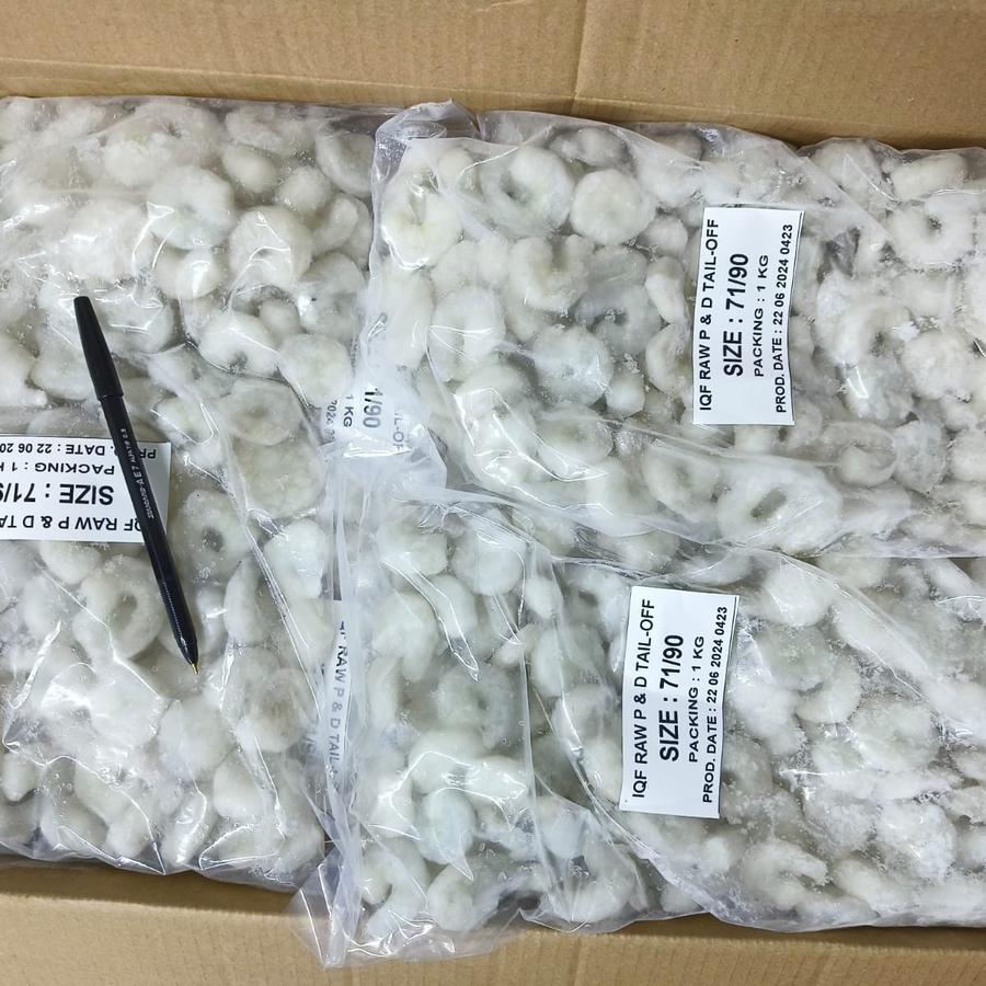 

Udang Kupas Bersih IQF Premium Size 71 - 90 (1KG)