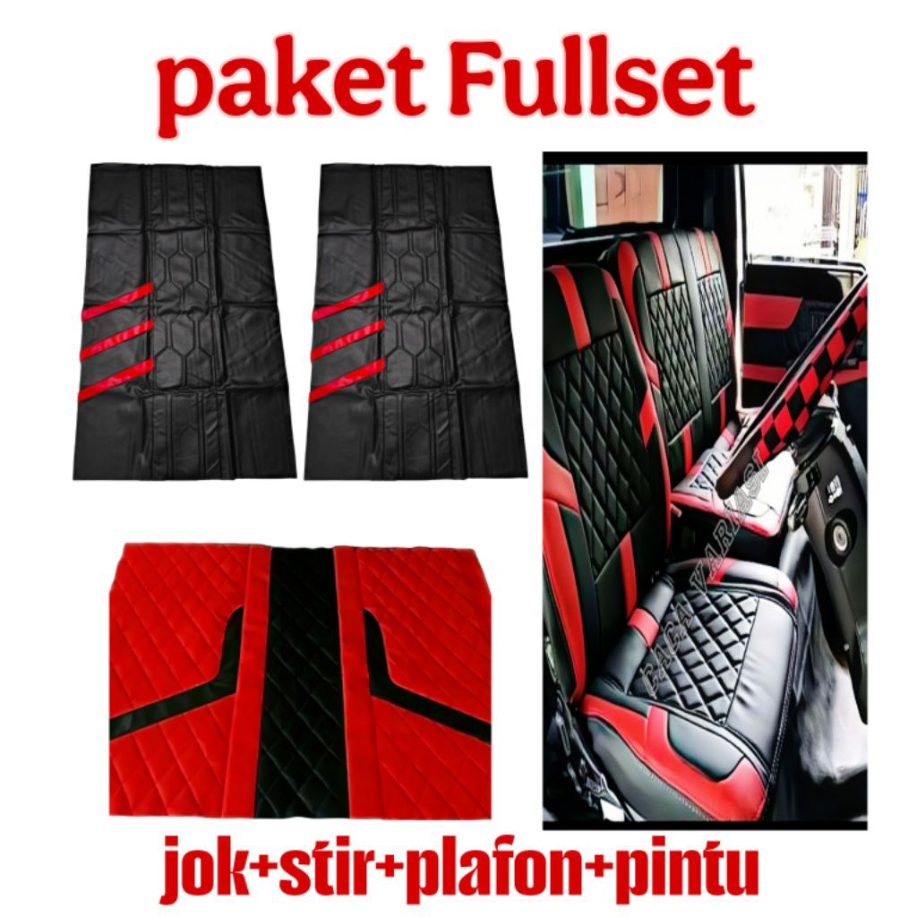 Paket Fullset jok+stir+plafon+pintu pickup L300 grandmax carry dll