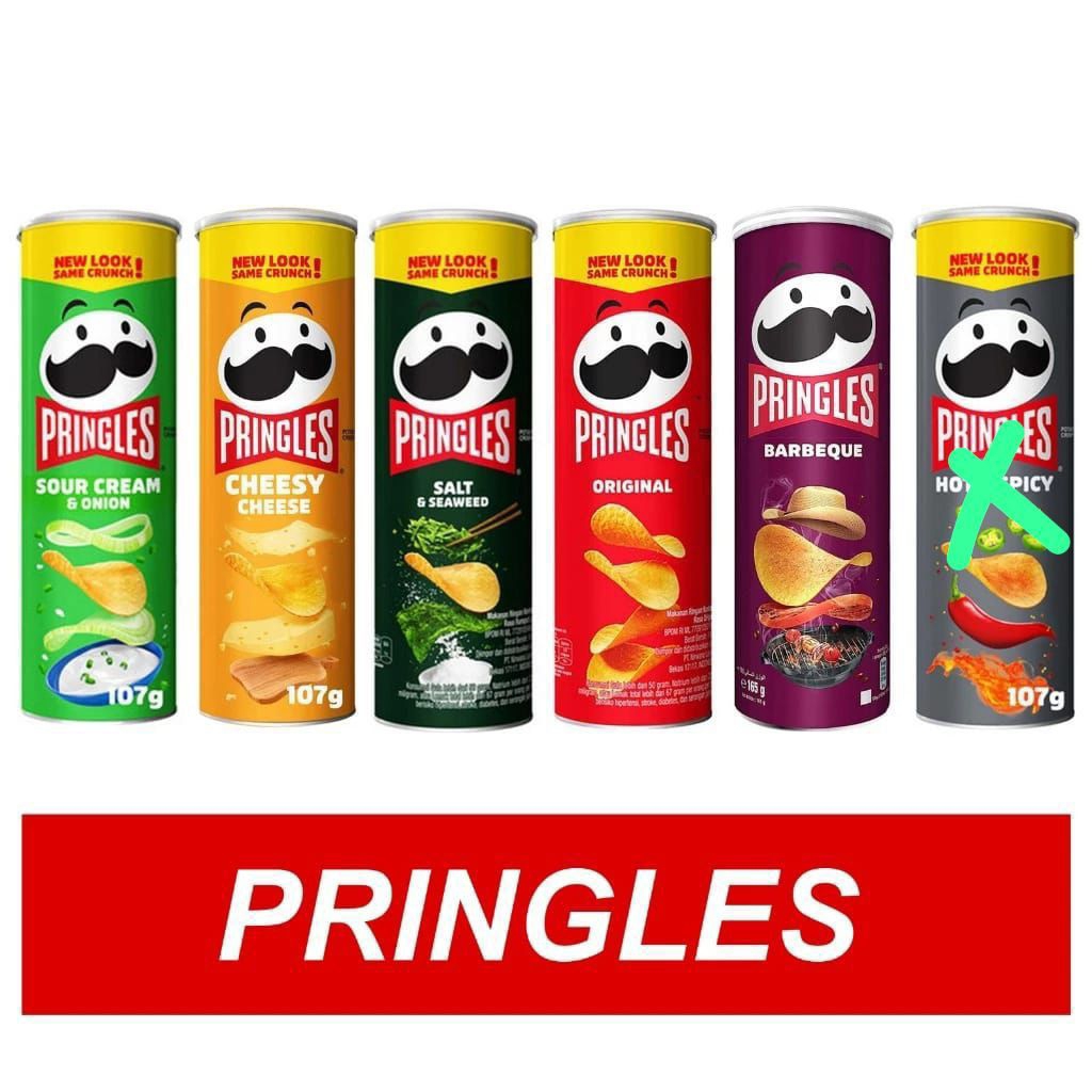 

Pringles keripik kentang 107 gr