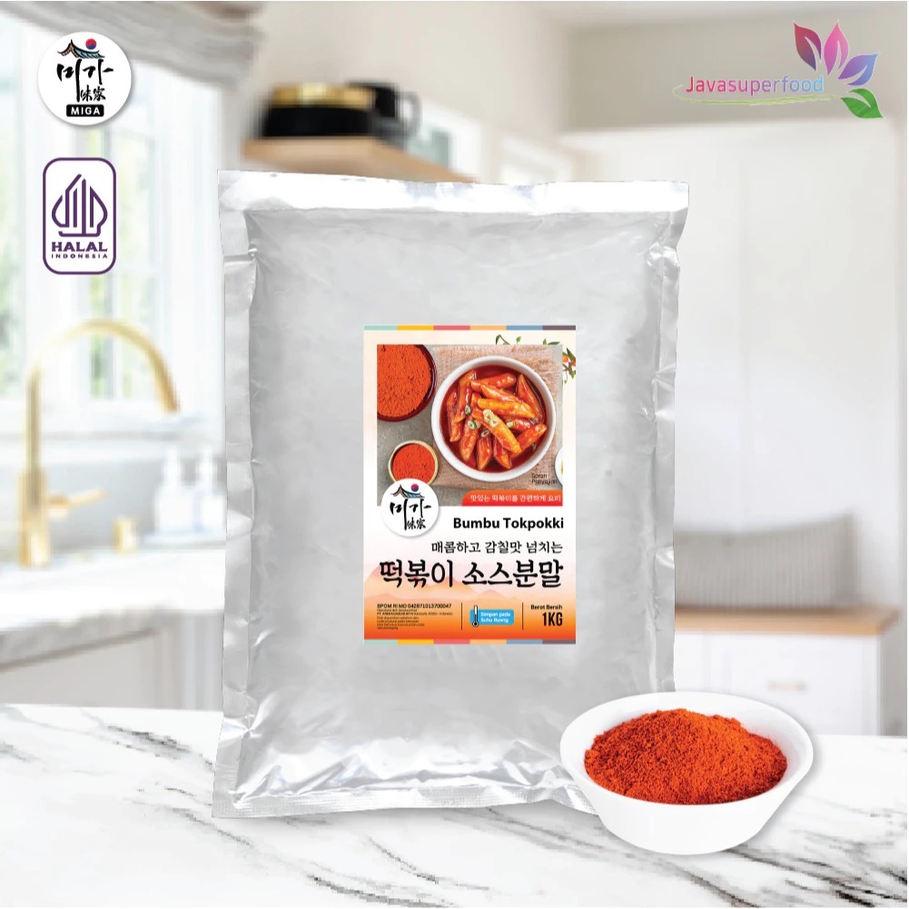 

Bumbu Tokpokki Miga / Tteokbokki Bumbu / Toppoki Bumbu 1KG