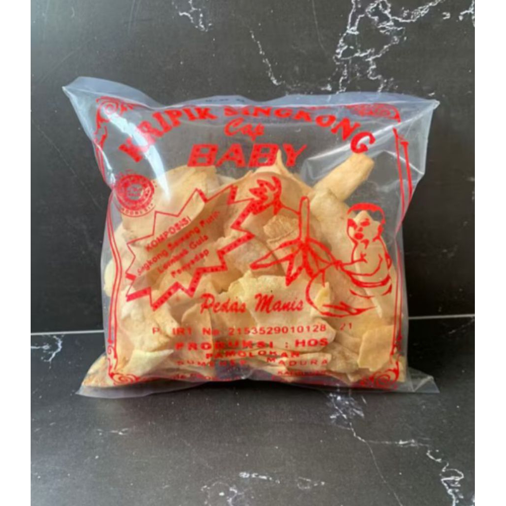 

Singkong Madura Bawang Putih Cap Baby