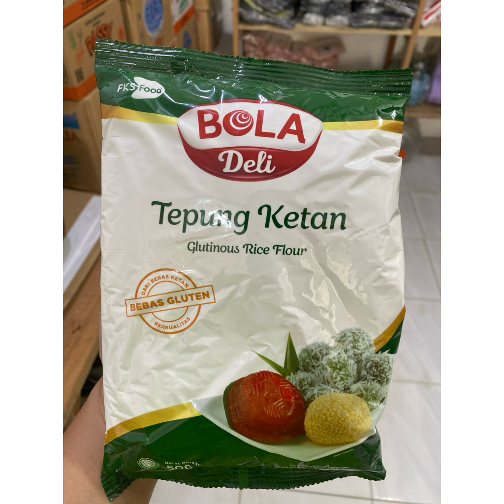 

Tepung ketan Bola Deli 500gr