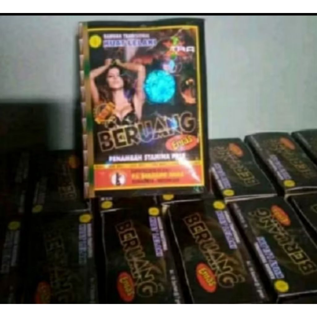 Serbuk pria kuat tahan lama Bear gold original