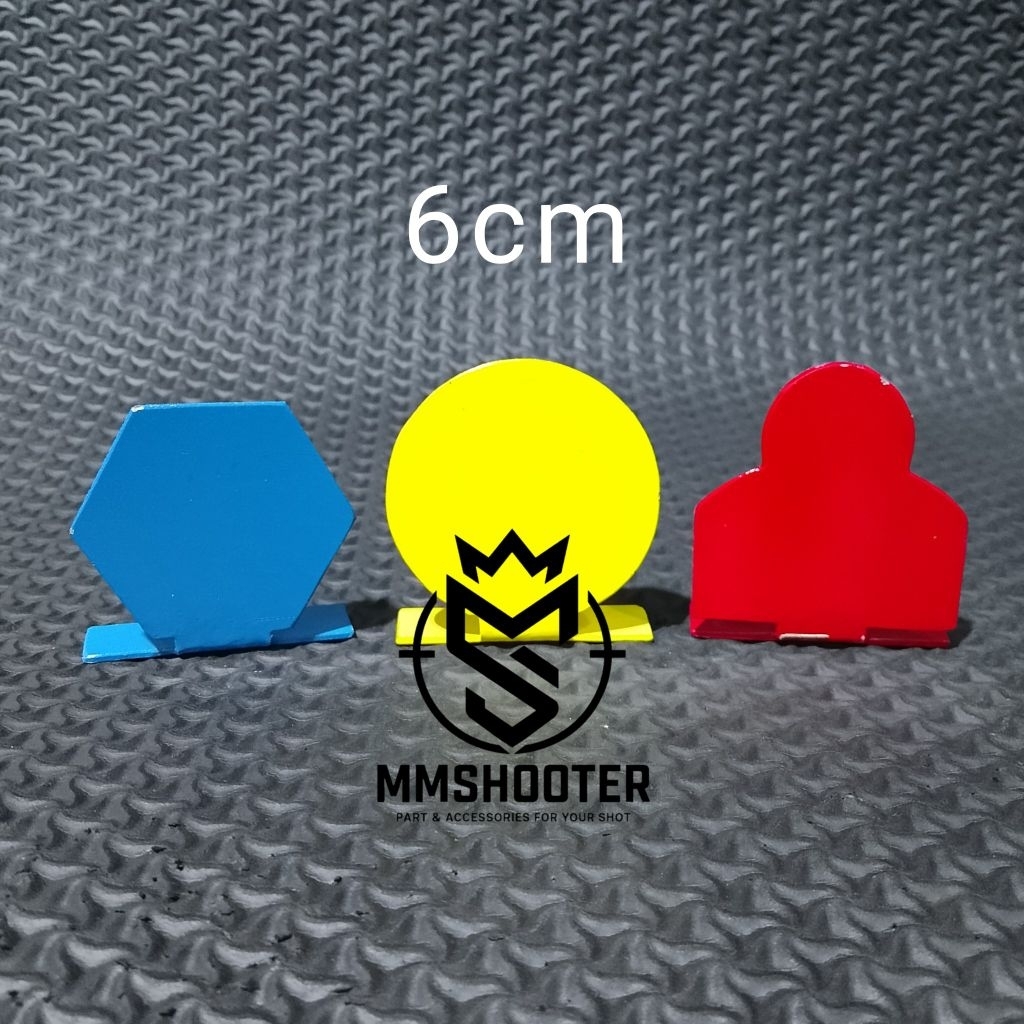 Pin plate target AA-IPSC 6cm