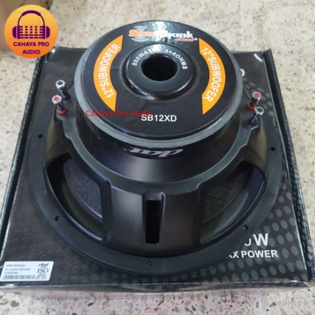 Speaker Subwoofer 12 Inch Soundbank by DAT SB12XD