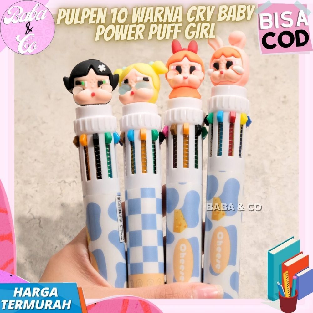 

PEN 10 WARNA CRY BABY CRY POWERPUFF GIRL PULPEN CETEK 10 WARNA TINTA LUCU UNIK MURAH PULPEN 10 WARNA CRYBABY BABYCRY POWERPUFF GIRL IMUT UNIK READY COD