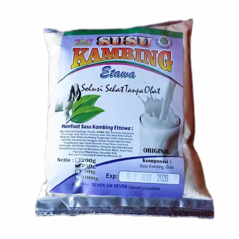 

Susu Kambing Etawa Bubuk Gread 1 Original 250gr Imunitas Milk