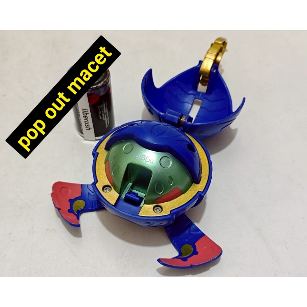 SML bakugan battle brawlers deka aquos stinglash transformable figure