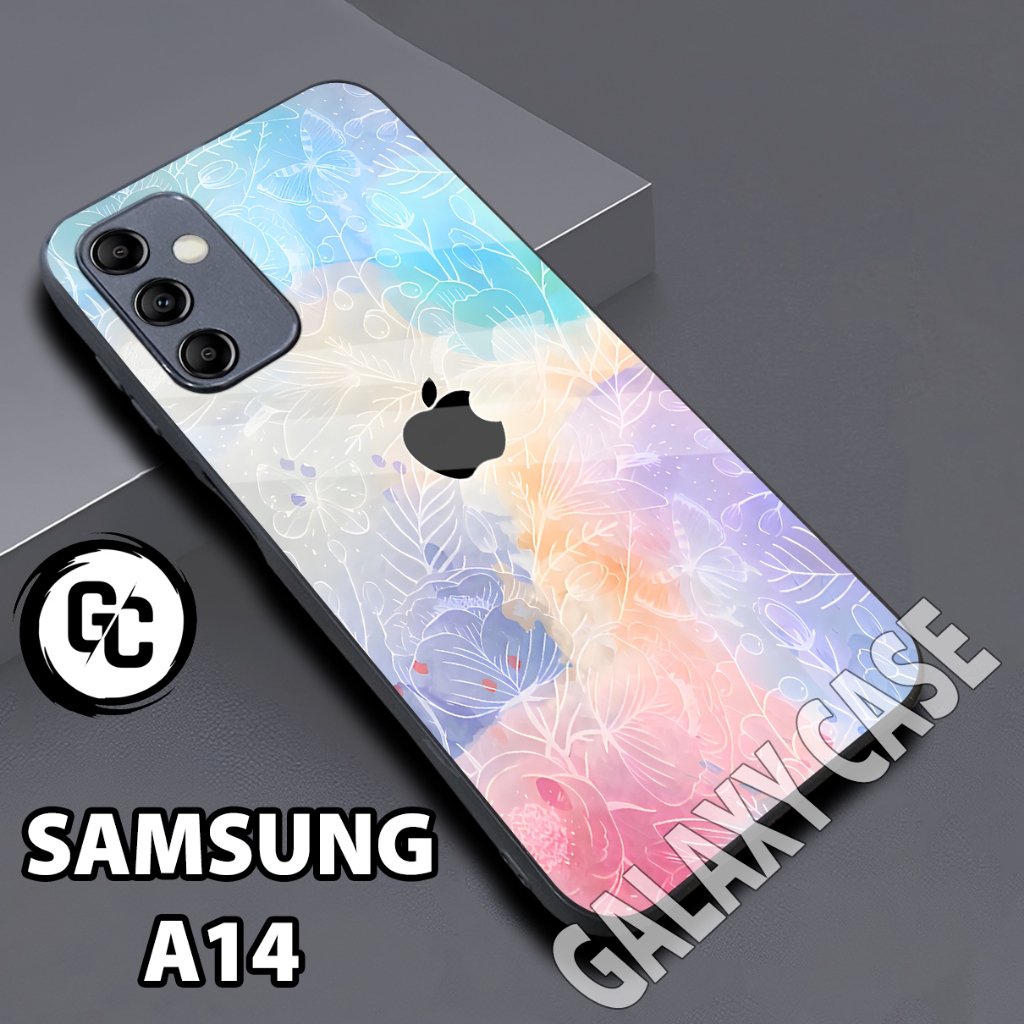 Softcase glossy SAMSUNG A14/Case SAMSUNG A14 Cewek/case glitter/casing/case hp SAMSUNG A14