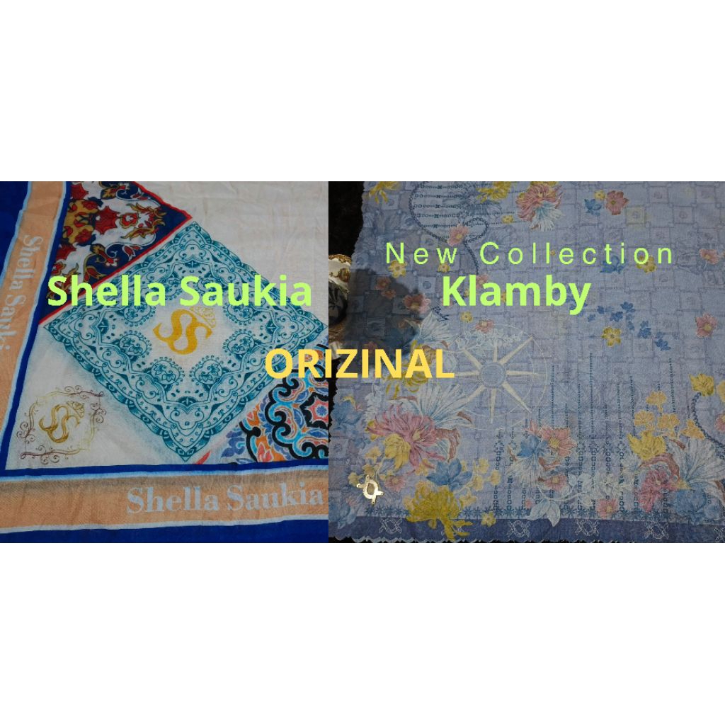 Hijab Brand Sultan Original, Klamby ORI+pin/plat, Shella Saukia ori+pin,Pesona OMG ori, Beeme ori, M