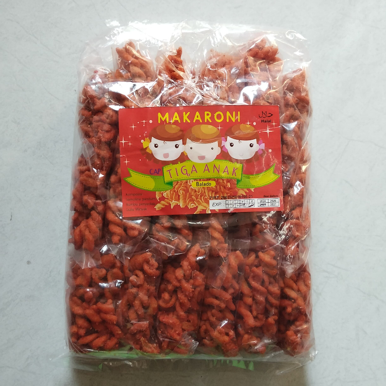 

Makaroni spiral balado pack 20 pcs