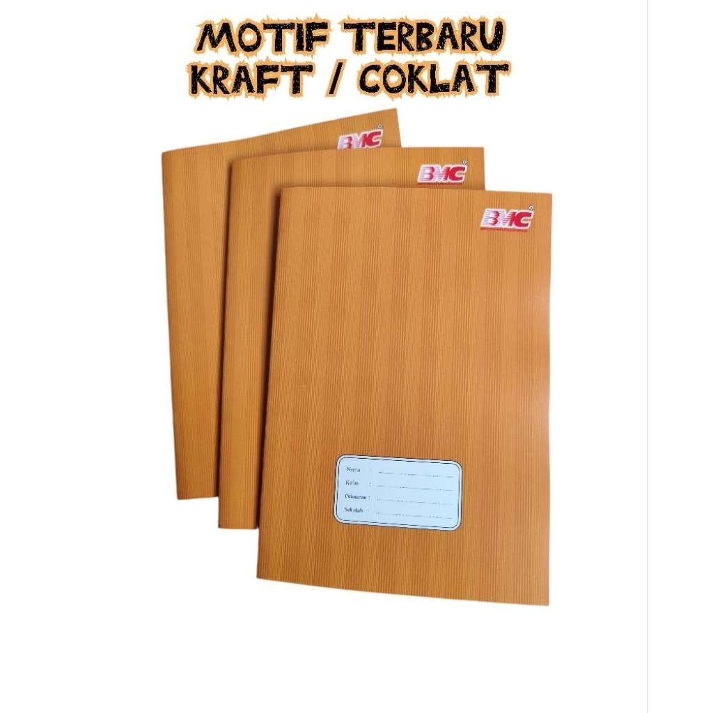 

Buku BMC Campus 50 lembar Motif Kraft terbaru Jual eceran