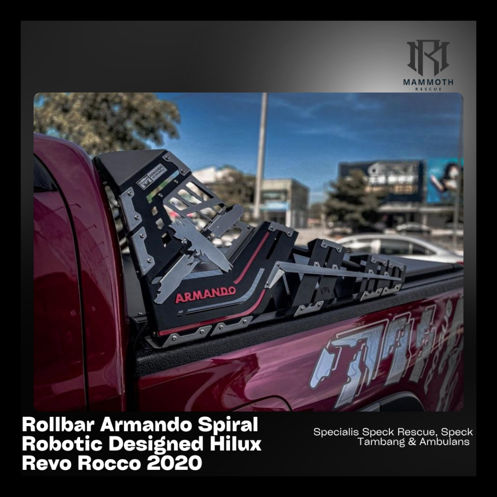 Rollbar Hilux Revo Rocco / Roll bar Hilux Revo Rocco /Rollbar Double Cabin Hilux  Armando Spiral Rob