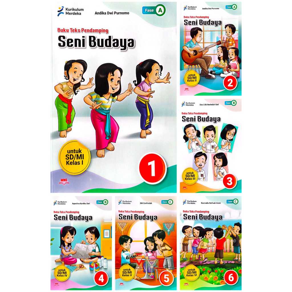 Seni Budaya SD/MI Warna Mukti Grafika Kurikulum Merdeka